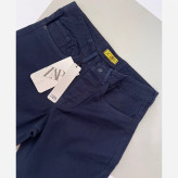 شلوار جین مردانه سرمهای مدل مام فیت با پارچه کجراه