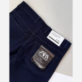 شلوار جین مردانه سرمهای مدل مام فیت با پارچه کجراه