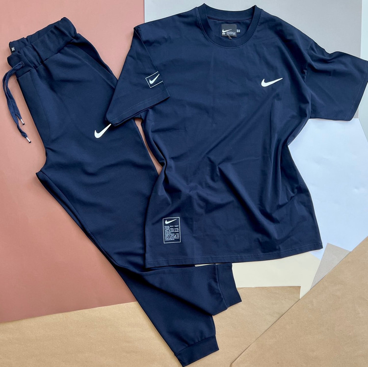 ست تیشرت و شلوار راحتی مردانه – تیشرت پنبه ماکان و شلوار کجراه