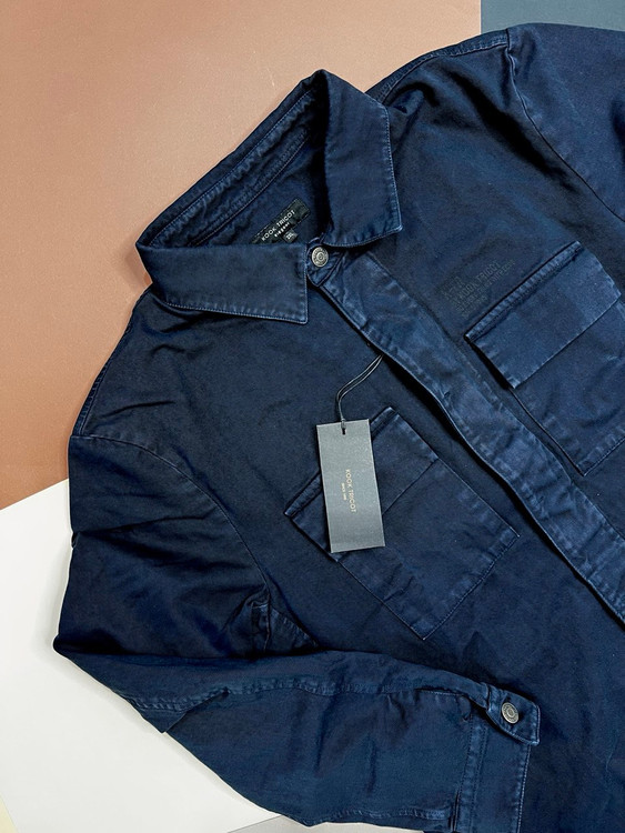 کت تک مردانه مدل باکس با جیب دربدار