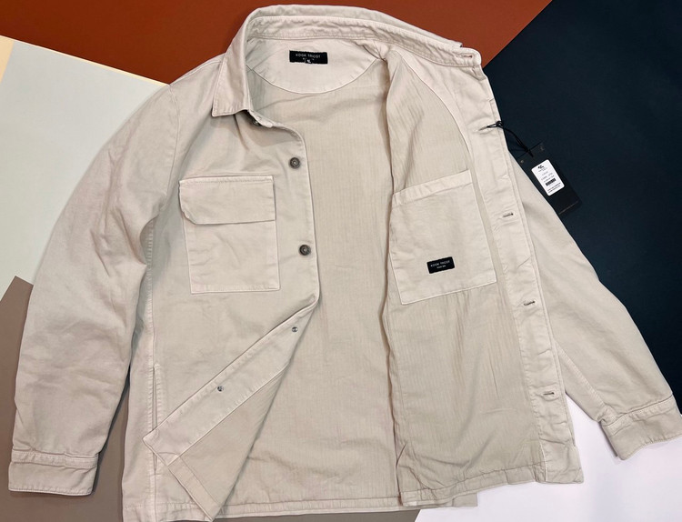 کت تک مردانه مدل باکس با جیب دربدار