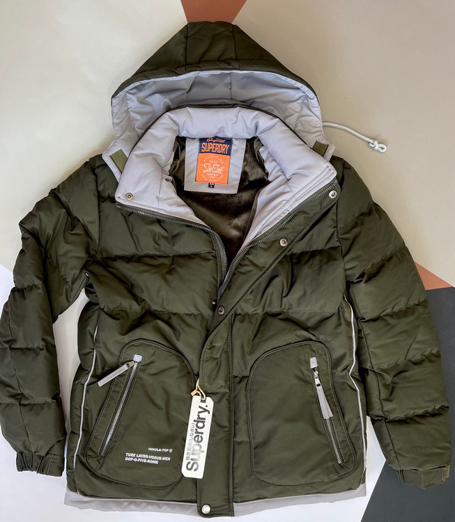 کاپشن بارانی مردانه داخل پشم و شیشه