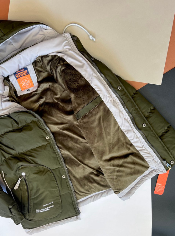 کاپشن بارانی مردانه داخل پشم و شیشه