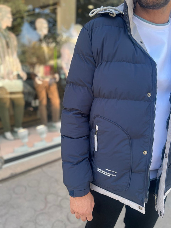 کاپشن بارانی مردانه داخل پشم و شیشه