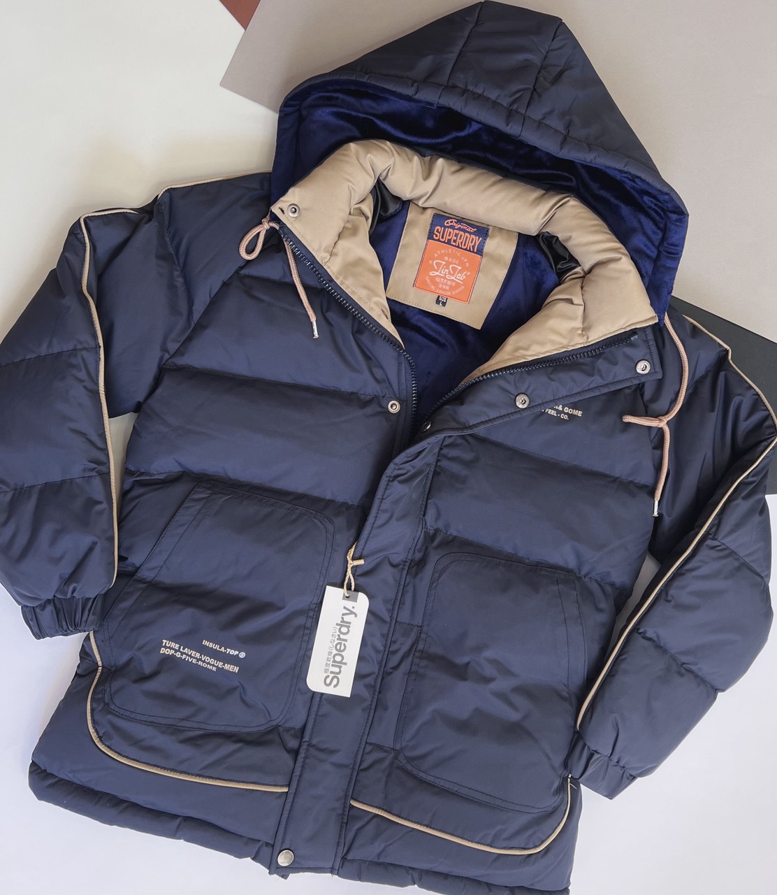 کاپشن مردانه بارانی پشم و شیشه