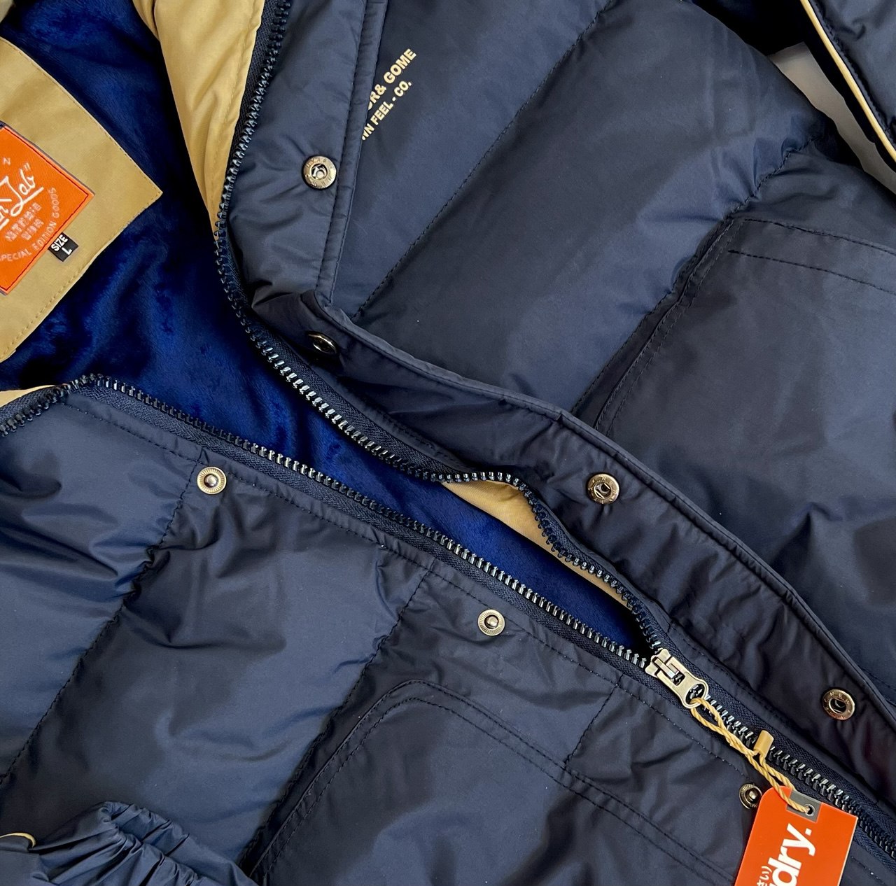 کاپشن مردانه بارانی پشم و شیشه