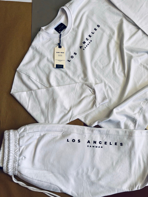 ست سویشرت و شلوار مردانه طرح Los Angeles