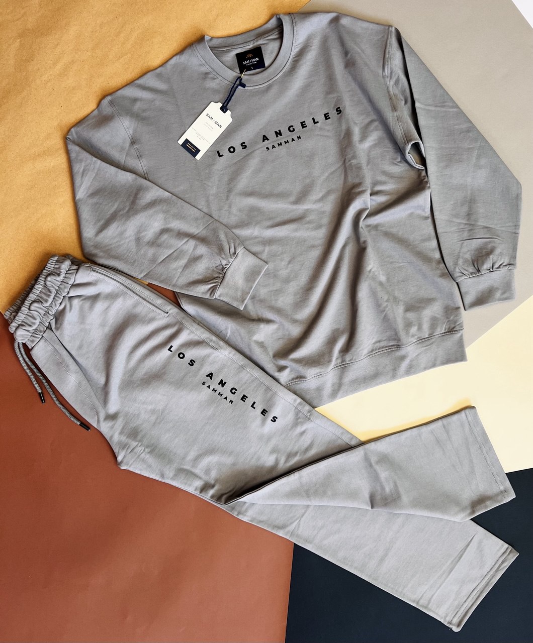 ست سویشرت و شلوار مردانه طرح Los Angeles