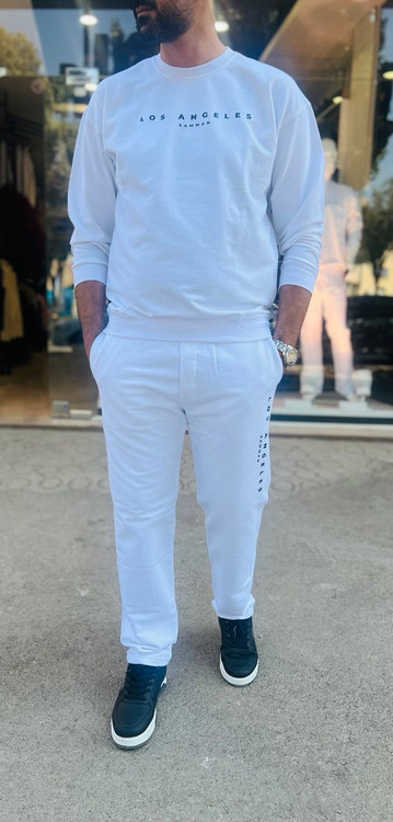 ست سویشرت و شلوار مردانه طرح Los Angeles