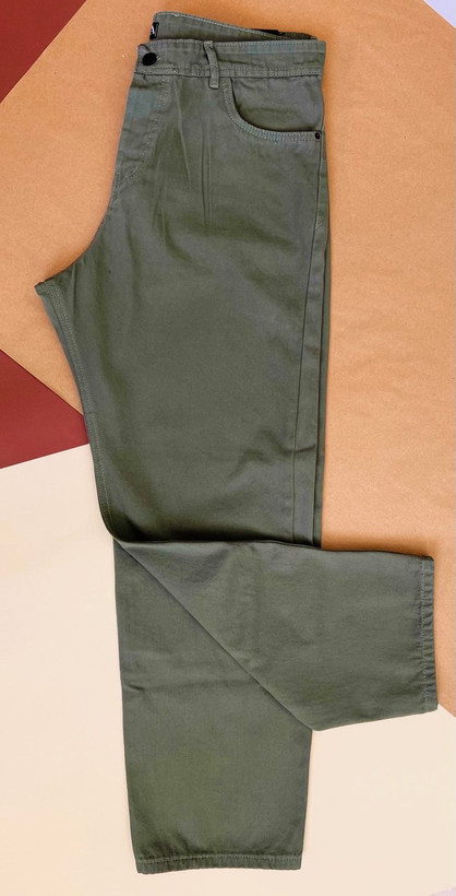 شلوار کتان کجراه مردانه مدل نیمبگ