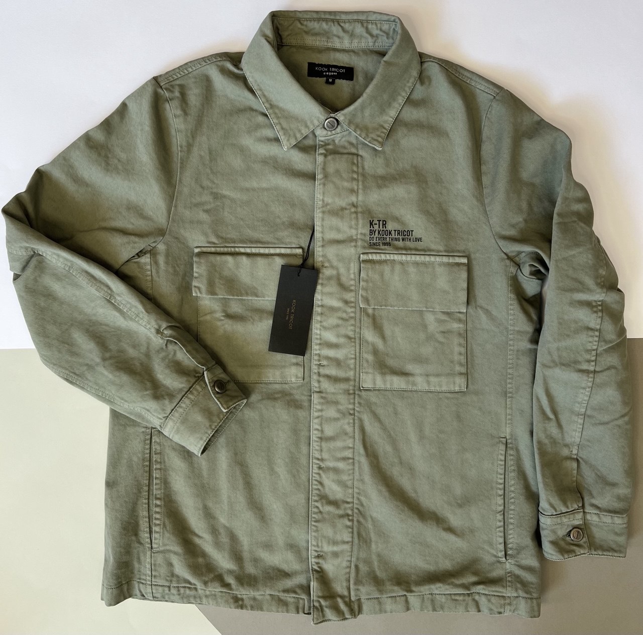 کت تک مردانه مدل باکس با جیب درب‌دار