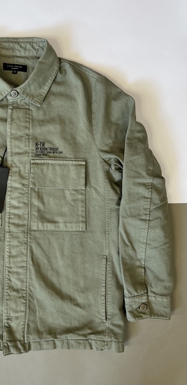 کت تک مردانه مدل باکس با جیب درب‌دار