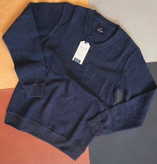 بلوز مردانه سلانیک یقههفت در رنگ سرمهای – مناسب فصل پاییز و زمستان سرمه ای