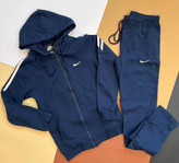 ست راحتی مردانه نایکی دورس سهنخ با سویشرت کلاهدار و شلوار لوگودار