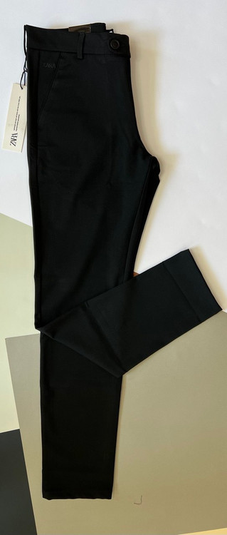 شلوار پارچهای کشی مردانه مشکی