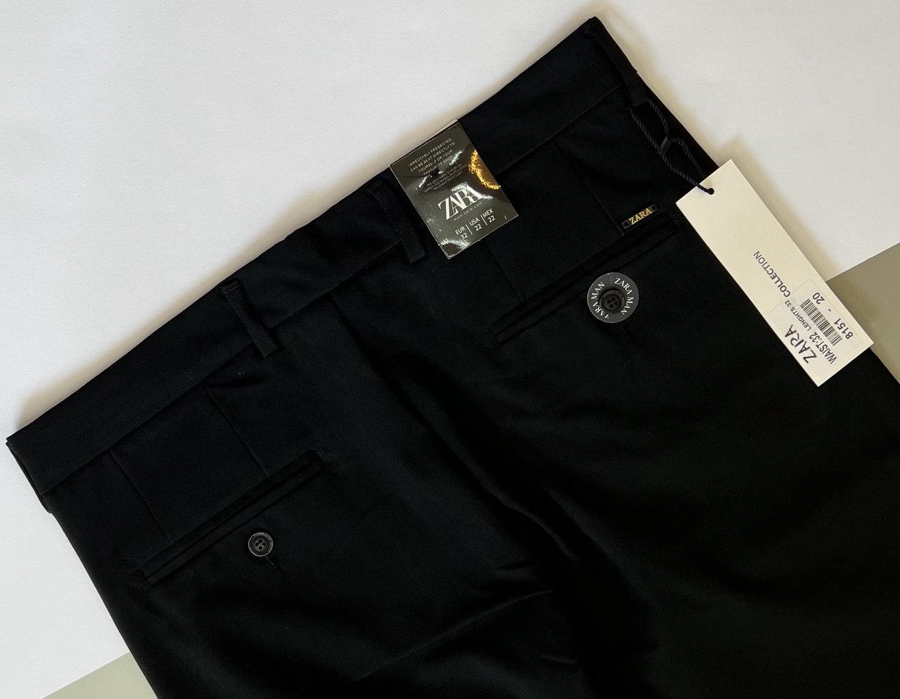 شلوار مردانه کشی رنگ مشکی