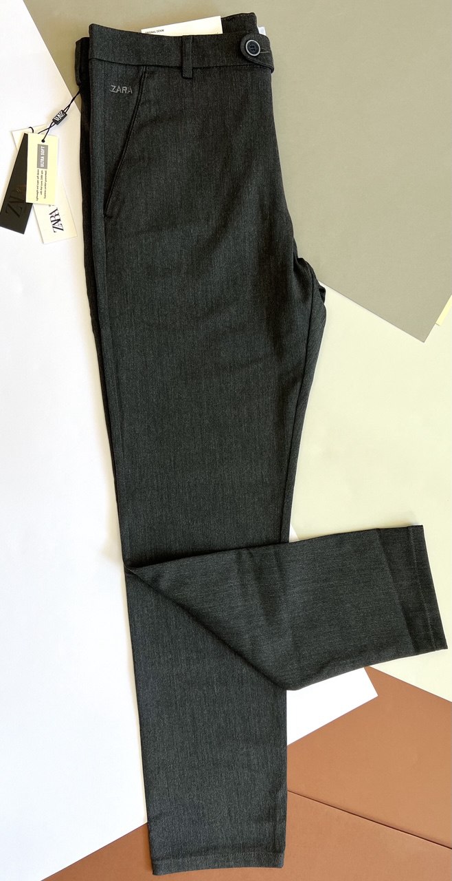 شلوار اسلیم‌فیت ذغالی