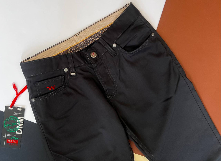 شلوار برزنتی نارت طوسی تیره مدل مردانه با دوخت مقاوم