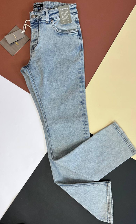 شلوار جین مردانه آبی روشن سنگشور