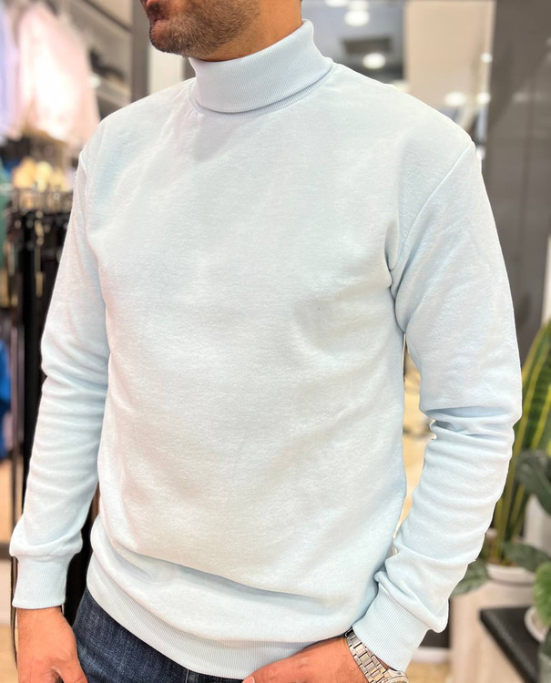 پلیور یقهاسکی مردانه سلانیک خارخورده