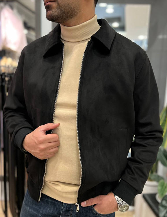 کاپشن سوییت مازراتی مردانه یقهدار مدل پاییزی