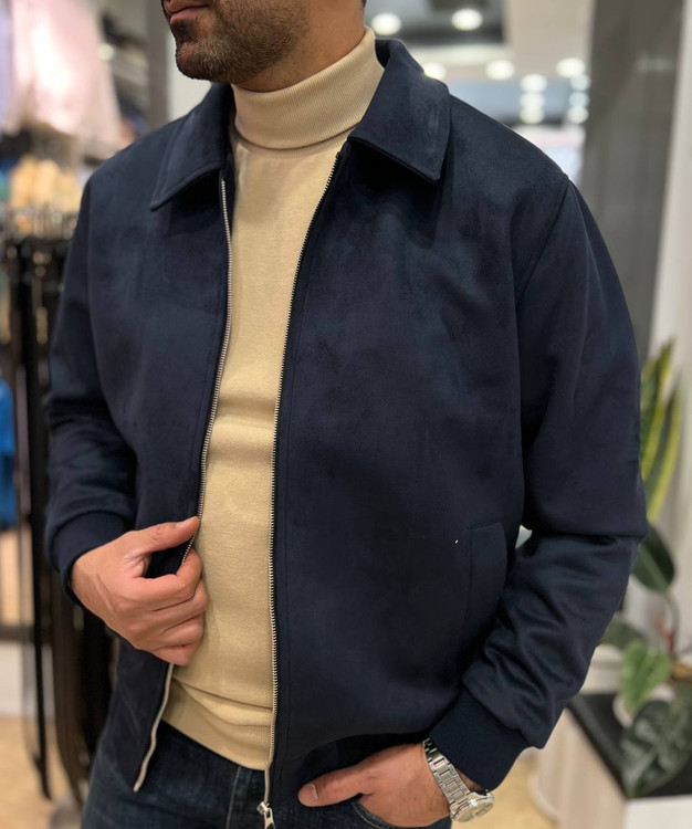 کاپشن سوییت مازراتی مردانه یقهدار مدل پاییزی