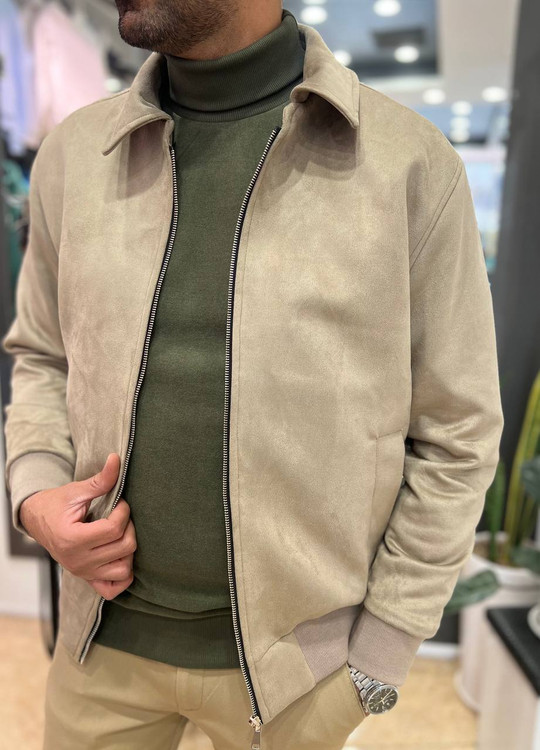 کاپشن سوییت مازراتی مردانه یقهدار مدل پاییزی